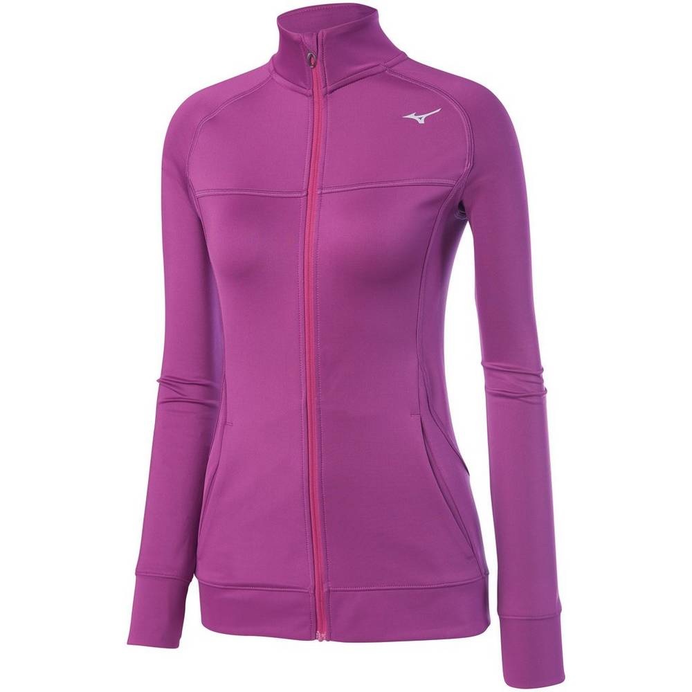 Mizuno Women's Alpha Knit Jacket Purple (421681-PUY)